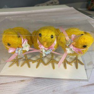 3pc Baby Chick Woodland Set NIB